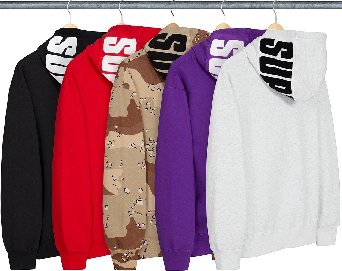 Rib Hooded Sweatshirt